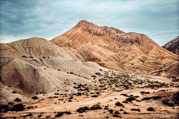 Zhangye Danxia National Geological Park.Colorful Danxia Geopark in Zhangye City, Gansu Province,...