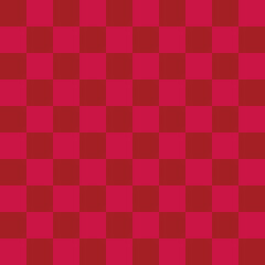 市松模様　赤×ピンク　L