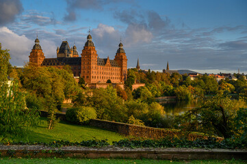 Fototapeta premium Schloss Johannesburg in Bayern
