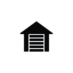 Warehouse icon vector