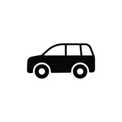 SUV car icon vector