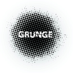 Splatter Paint Texture . Distress Grunge background . Scratch, Grain, Noise rectangle stamp . Black Spray Blot of Ink.Place illustration Over any Object to Create Grungy Effect .abstract vector