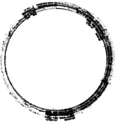 Grunge Banners, Insignias,stamps,Icons, Labels and Badges. Retro shapes for Emblems.Circle Frame Design.