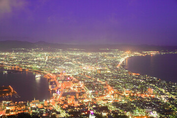 Fototapeta na wymiar 函館山からの夜景