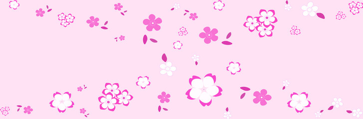sakura background vector