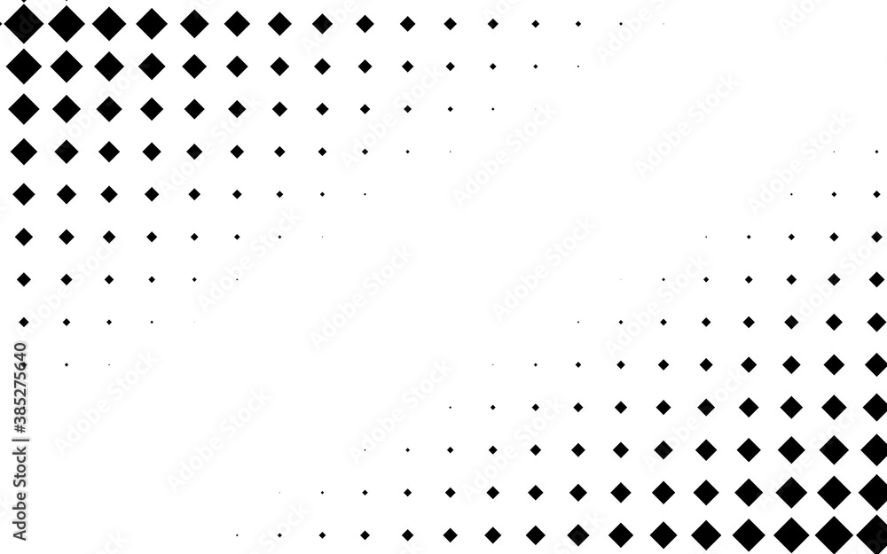 Poster squares halftone geometric background pattern and texture vector illustration