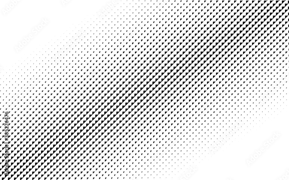 Poster triangles halftone vector illustration. triangle geometric background texture and pattern