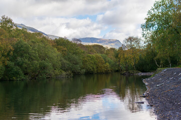lake in the mountains