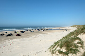 Auto Strand, Vejers, Jütland, Dänemark