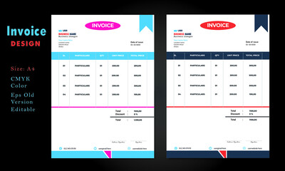 Business Invoice Design