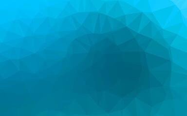 Light BLUE vector low poly cover.