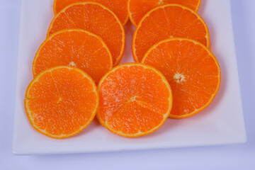 輪切りのオレンジ