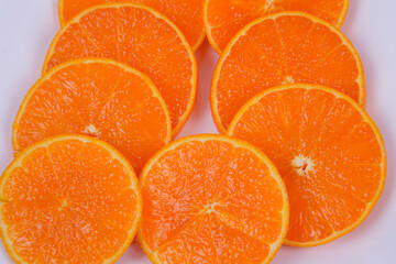 輪切りのオレンジ