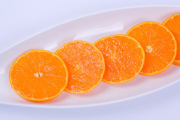 輪切りのオレンジ