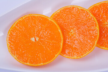 輪切りのオレンジ