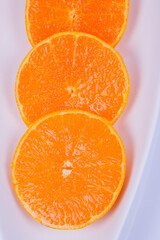 輪切りのオレンジ