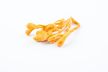 Chinese nourishing soup with dried cordyceps flowers