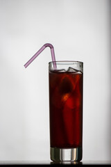 cool lemonade with ice