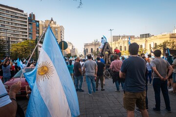 Protest in argentina - 12 of october