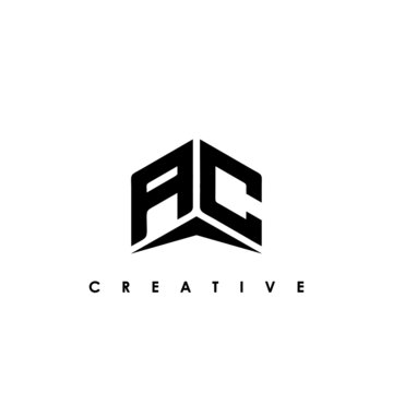 Letter AC logo design template elements

