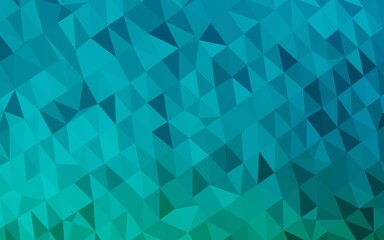 Light BLUE vector polygon abstract layout.