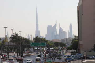 city skyline  Dubai 2014