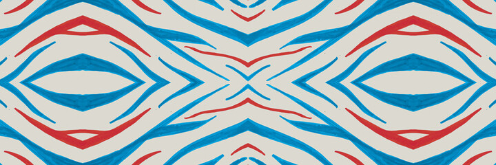 Fototapeta premium Seamless Animal Pattern. Zebra Stripes. Abstract 