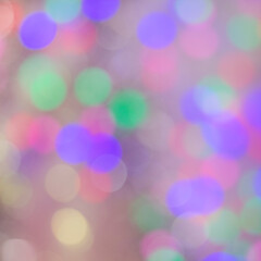 christmas and New Years holidays background. Defocused.
