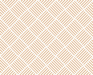 Fototapeta premium Vector seamless geometric pattern. Gold linear pattern. Wallpapers for your design. Vector illustration.