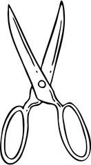 Hand drawn Scissors