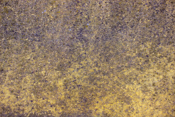 Old weathered yellow plastic texture 