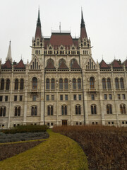 Fototapeta premium building of the Parliament in Budapest, Hungary