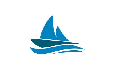 logo yacht vector