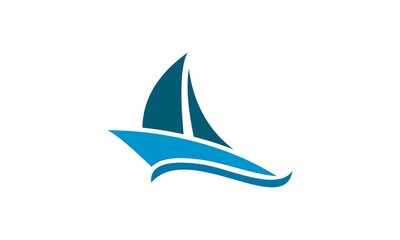sailing vector logo