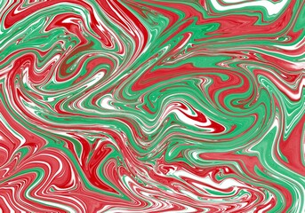 Red And Green Marble texture background / can be used for background or wallpaper. Christmas Party. Digital Papers. Business Covers.