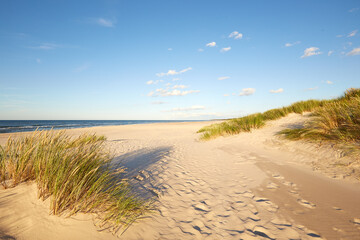 Leba Baltic sea coast