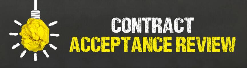 Contract Acceptance Review