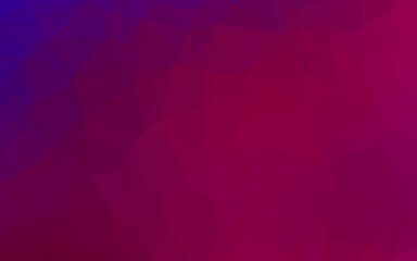 Obraz premium Light Purple vector polygonal background.