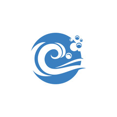 Waves Logo Template vector symbol
