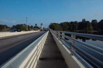 Landscape of Historical Town of Temple Terrace Florida	