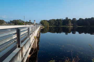 Hillsborough river at Tampa, Florida	
