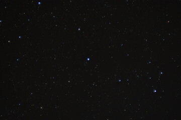 Obraz premium Photos of the starry sky taken with the Helios 44 lens