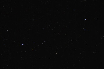 Naklejka na ściany i meble Photos of the starry sky taken with the Helios 44 lens