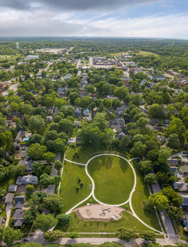 Hudson Ohio Aerial Photography, Hudson