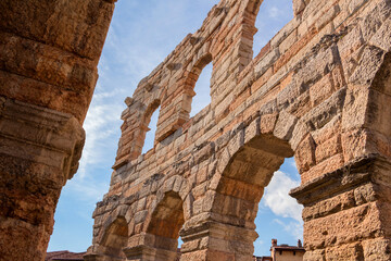 Verona Coliseum detail