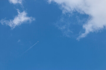 The perfect harmony of mountain and cloud with the sky