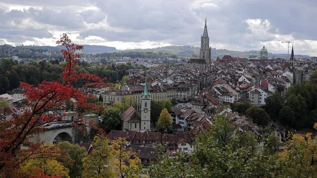 The City of Bern - capital city of Switzerland historic district - travel photography