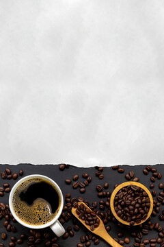 coffee background. space for text