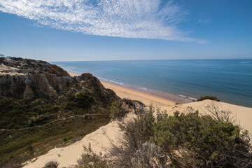 beach and sea