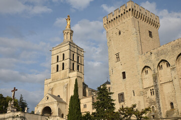 Tours du Palais des Papes d'Avignon, France
